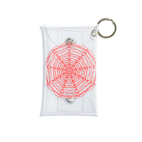 Spider Lace Mini Clear Multipurpose Case