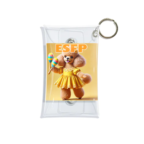 ESFPのトイプードル Mini Clear Multipurpose Case