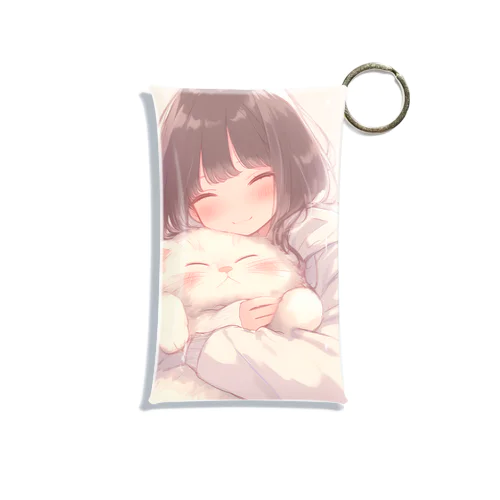 ふとい猫 Mini Clear Multipurpose Case