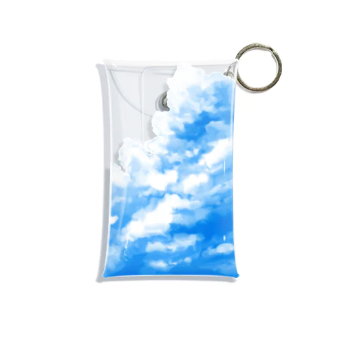 夏の入道雲 Mini Clear Multipurpose Case