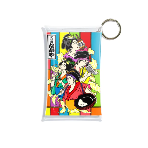 ザ★職人蕎麦女子　soba girl Mini Clear Multipurpose Case