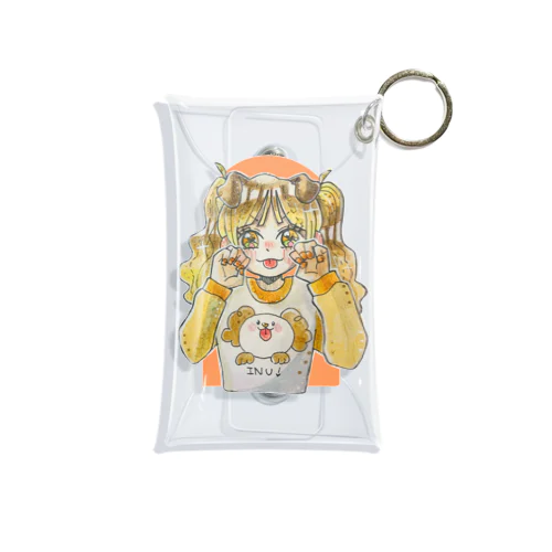 🐶🍊 Mini Clear Multipurpose Case