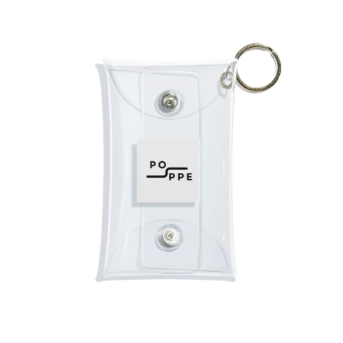 POPPE NEW LOGO Mini Clear Multipurpose Case