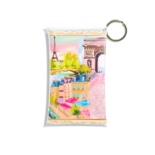 憧れのパリ🗼美しい風景🖼✨ Mini Clear Multipurpose Case