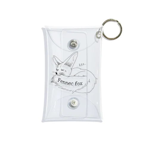 フェネックギツネ Mini Clear Multipurpose Case
