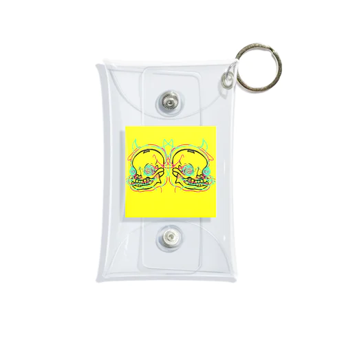 PunkなChihuahuaさん Mini Clear Multipurpose Case