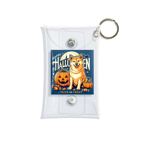 DOG x HALLOWEEN 03🟦(濃色用) Mini Clear Multipurpose Case