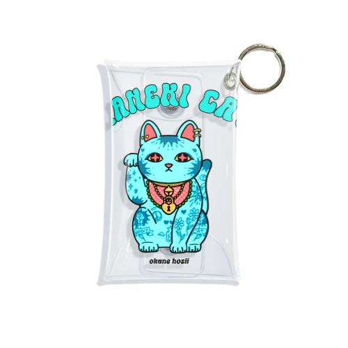 MANEKI CAT Mini Clear Multipurpose Case