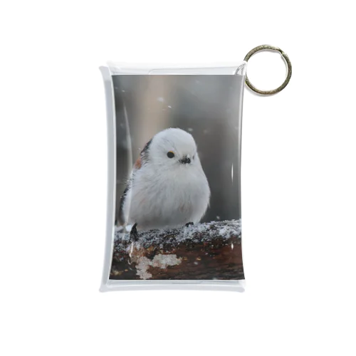 【断トツ人気】北海道のシマエナガ Mini Clear Multipurpose Case
