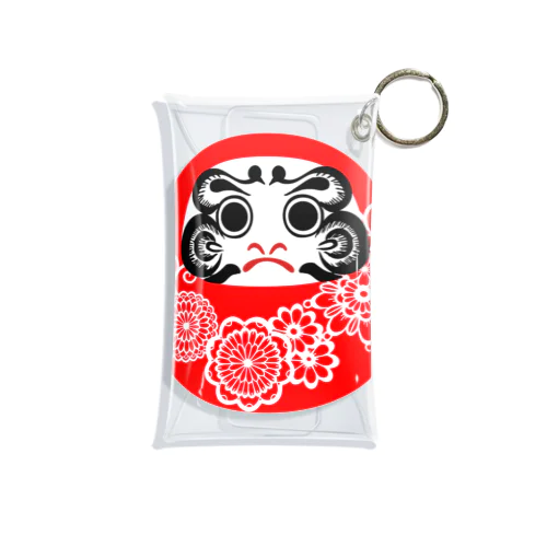 花達磨ちゃん Mini Clear Multipurpose Case