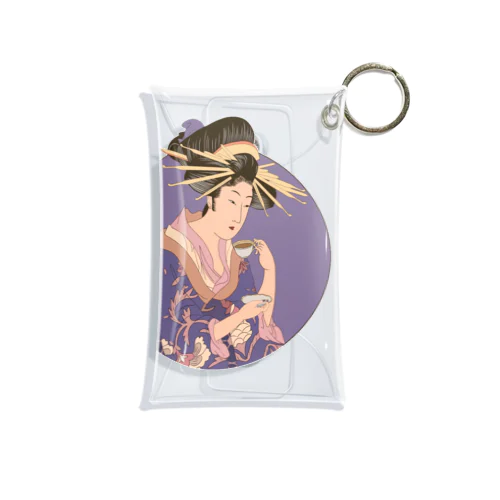 花魁紫　浮uki Mini Clear Multipurpose Case