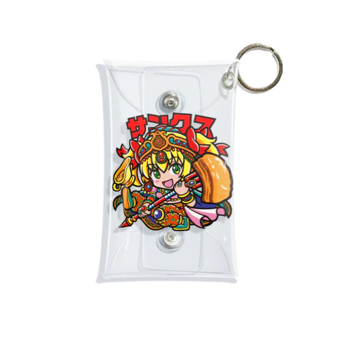 神保町カレー スロウカーブ「角煮ちゃん」サンクスver. Mini Clear Multipurpose Case