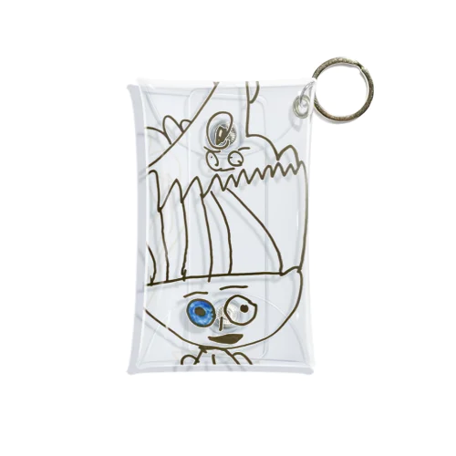 ぼうしの子 Mini Clear Multipurpose Case