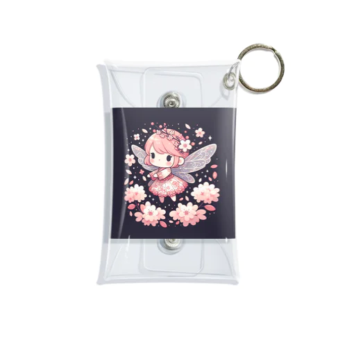 妖精　黒 Mini Clear Multipurpose Case