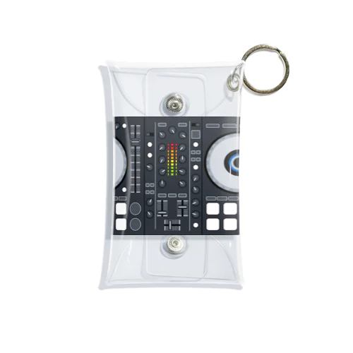 シンプルなDJコントローラーのイラストです! Mini Clear Multipurpose Case