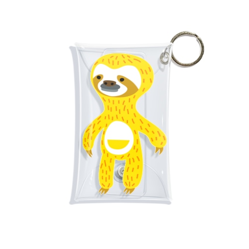 ナマケモノのヨシオくん Mini Clear Multipurpose Case