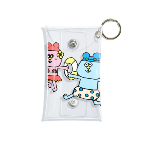 ねんたん&ねみこちゃん Mini Clear Multipurpose Case