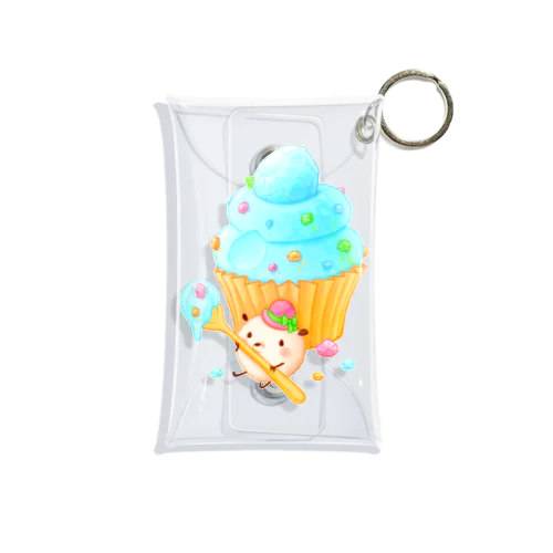 ポコポコカップケーキ ステッカー Mini Clear Multipurpose Case