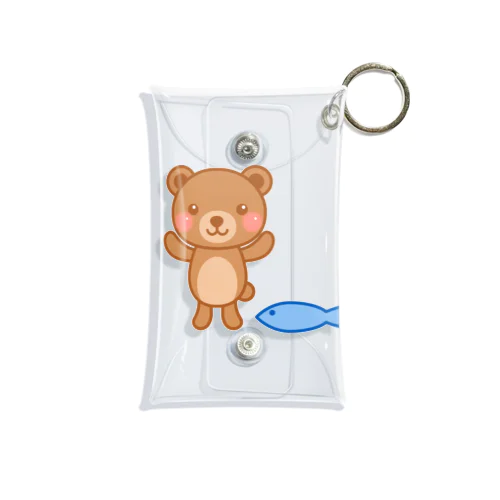 ゆっくまーグッズ Mini Clear Multipurpose Case