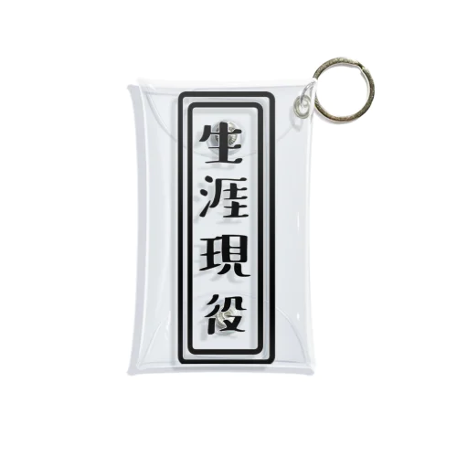 生涯現役 Mini Clear Multipurpose Case