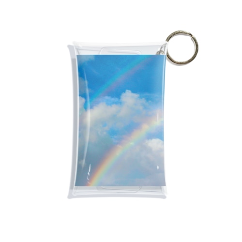 Two rainbows Mini Clear Multipurpose Case