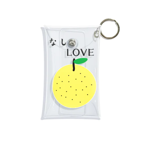 なしLOVE Mini Clear Multipurpose Case
