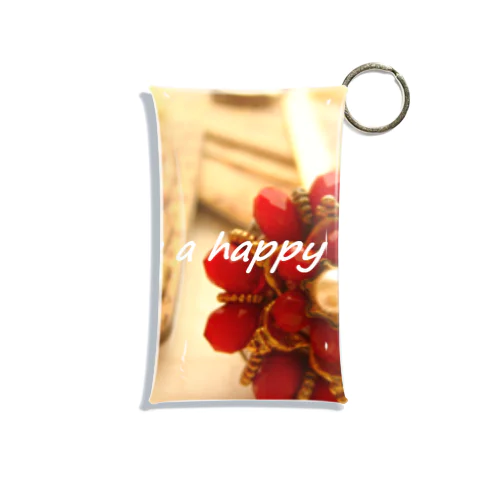  Have a happy day Mini Clear Multipurpose Case