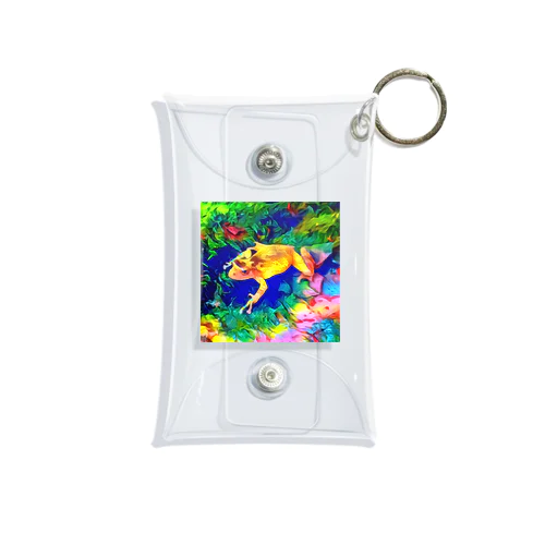 Fantastic Frog -Bright Version- Mini Clear Multipurpose Case