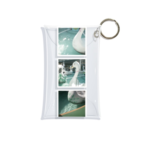 愛しのスワン Mini Clear Multipurpose Case