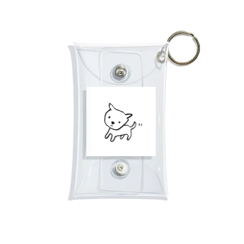 真顔犬 Mini Clear Multipurpose Case