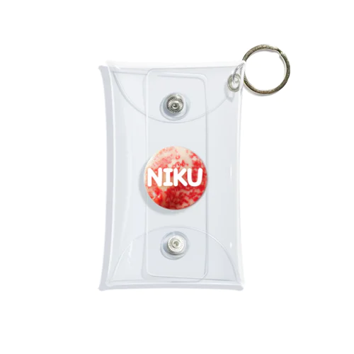 NIKU 〜お肉大好き！〜 Mini Clear Multipurpose Case