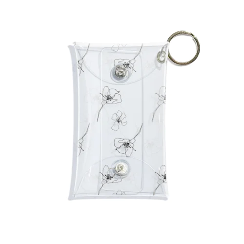 flower Mini Clear Multipurpose Case