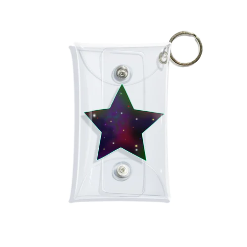 星　宇宙 Mini Clear Multipurpose Case