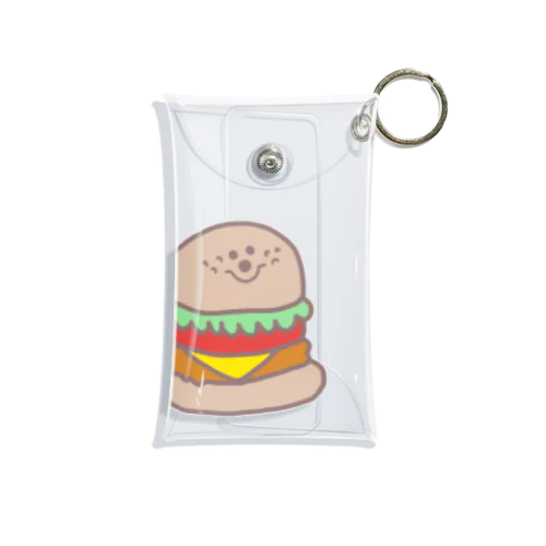 mr.はんばーーが🍔🍟🌭 Mini Clear Multipurpose Case