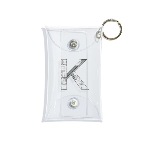 madorizu room-K 【間取り図】 Mini Clear Multipurpose Case