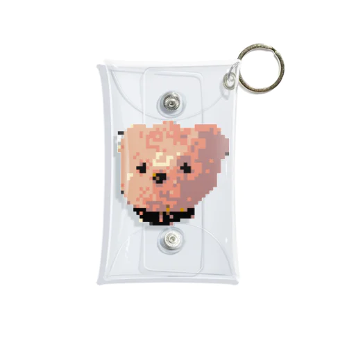 Pixel Teddy Mini Clear Multipurpose Case