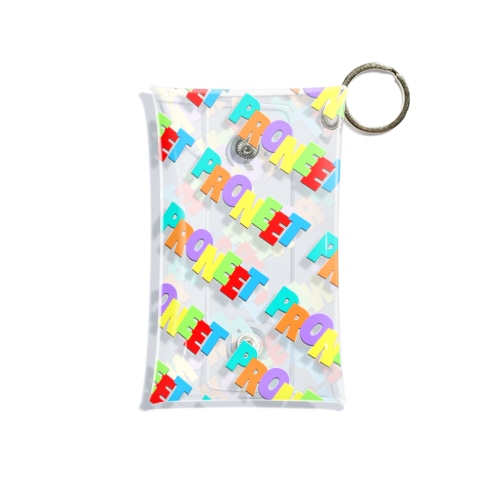 カラフルPRONEET Mini Clear Multipurpose Case