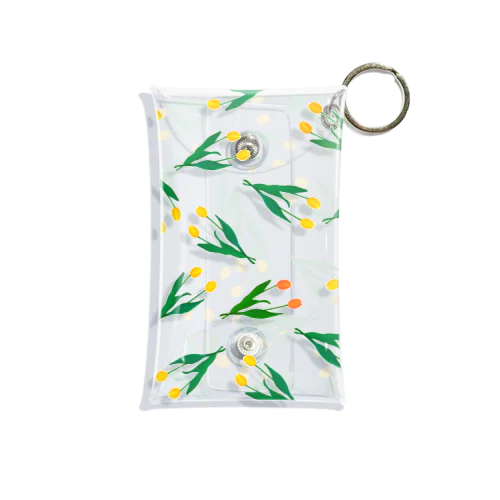 🌷) yellow  tulips Mini Clear Multipurpose Case