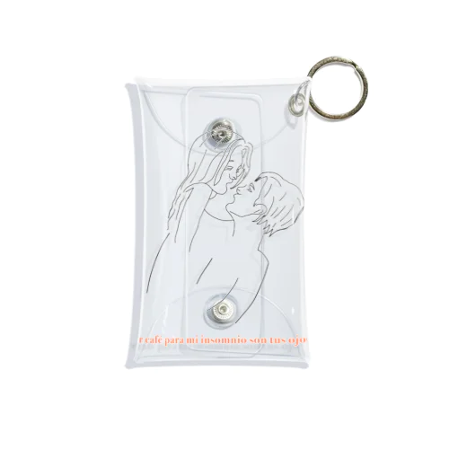 西語プリント 『あなたの瞳』 Mini Clear Multipurpose Case