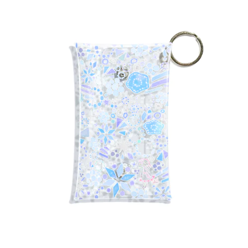 彩のきらめき＜ブルー＞ Mini Clear Multipurpose Case