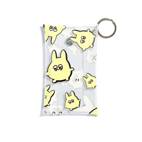 忍び足うさぎ Mini Clear Multipurpose Case