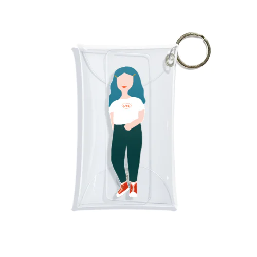 snap girl Mini Clear Multipurpose Case