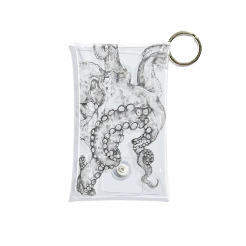  octopusmono Mini Clear Multipurpose Case