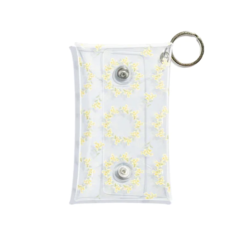 Mimoza wreath Mini Clear Multipurpose Case