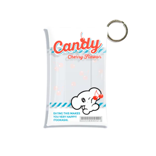 さくらんぼCandyマルチケース Mini Clear Multipurpose Case