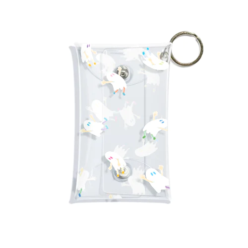 飛んで落ちるななしのおばけちゃん Mini Clear Multipurpose Case