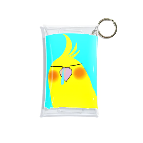 オカメインコのルビー　たらりん Mini Clear Multipurpose Case