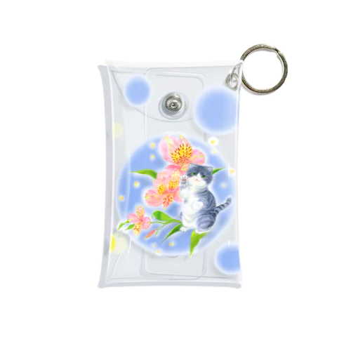 flower&cat スコティッシュフォールド Mini Clear Multipurpose Case