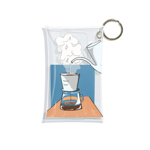 #Coffee Break Mini Clear Multipurpose Case