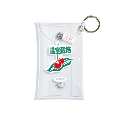 さくらんぼ/398円 Mini Clear Multipurpose Case